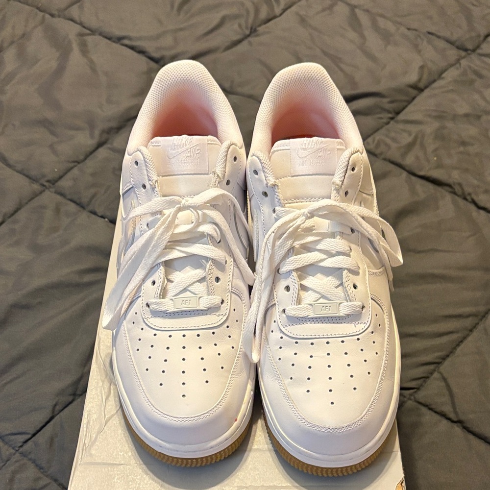 Nike Air Force 1 White Gum - Picture 2 of 5